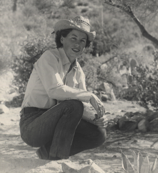 Mac Schweitzer, Tucson Mountains, 1949.